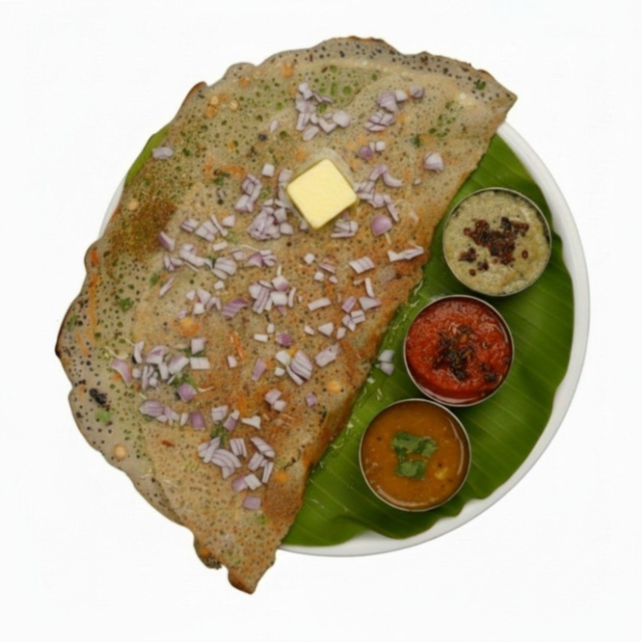 Butter Onion Rava Dosa